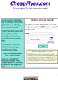 Mobile Screenshot of cheapflyer.com